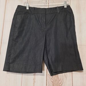 Ann Taylor outlet‎ Chambray shorts ladies size Curvy 8